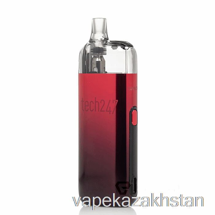 Vape Smoke SMOK TECH247 30W Pod Kit Red Black